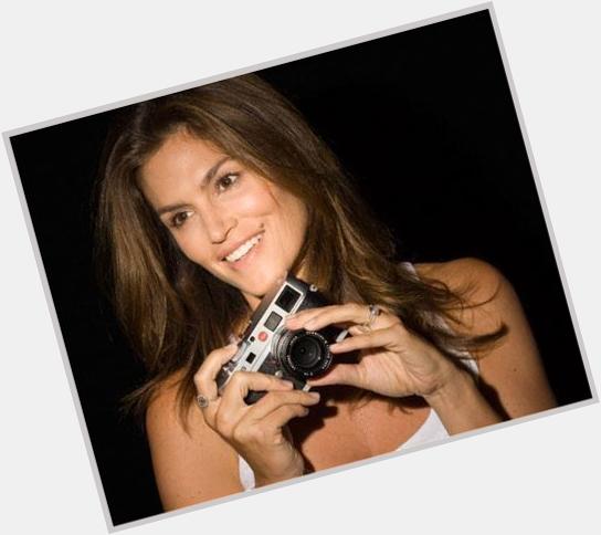 Happy 49th Birthday today\s über-cool celebrity with an über-cool camera: supermodel CINDY CRAWFORD 