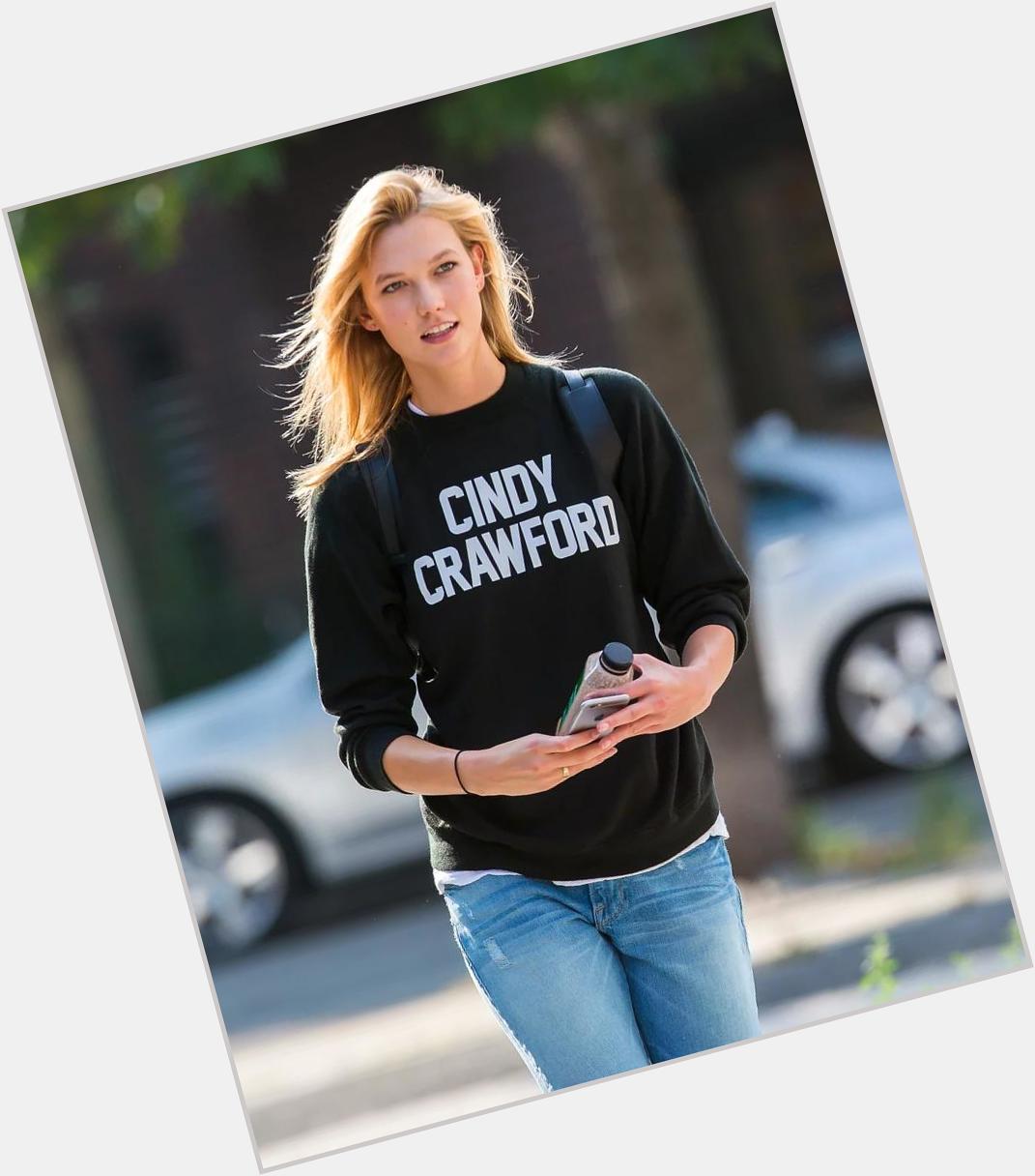 Happy Birthday to Cindy Crawford!! ( you should wear this sweatshirt more or send it to me) 