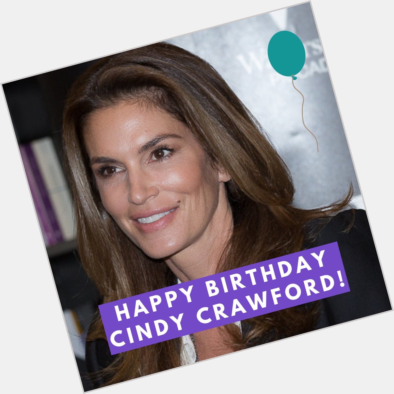 TODAY is supermodel Cindy Crawford\s birthday. Wish her a happy 54th! 