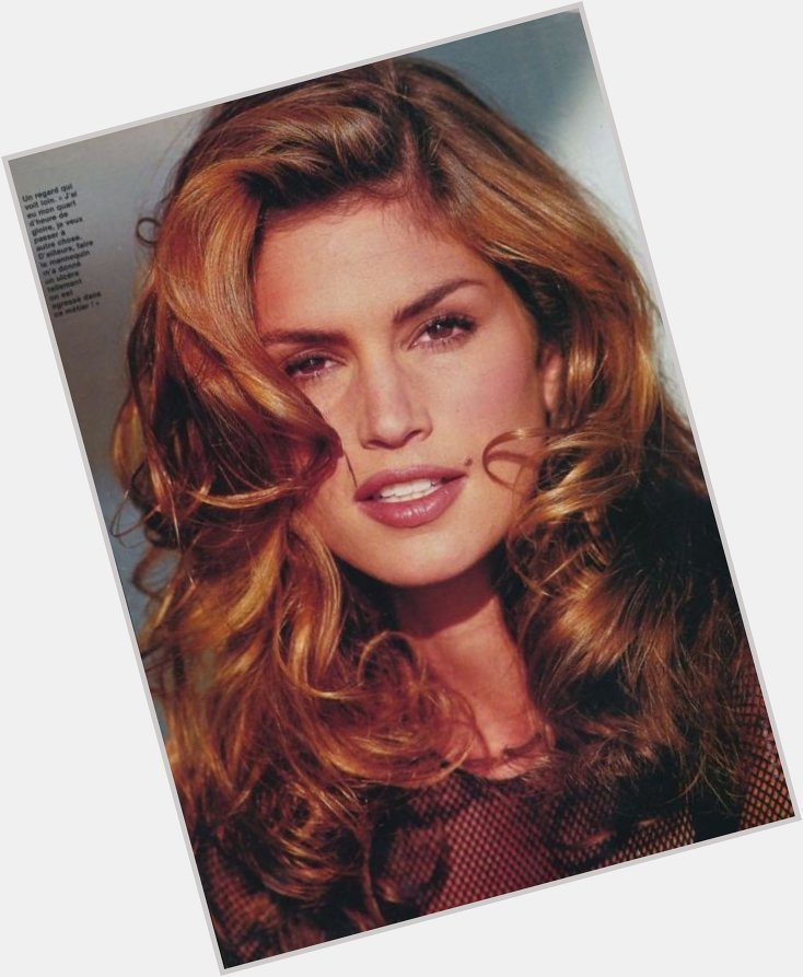 Happy birthday Cindy Crawford! A face card that will never decline  