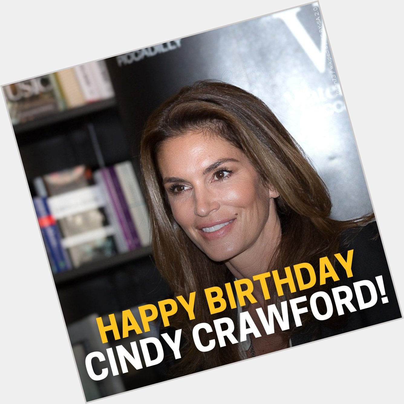 Happy 57th Birthday Cindy Crawford! 