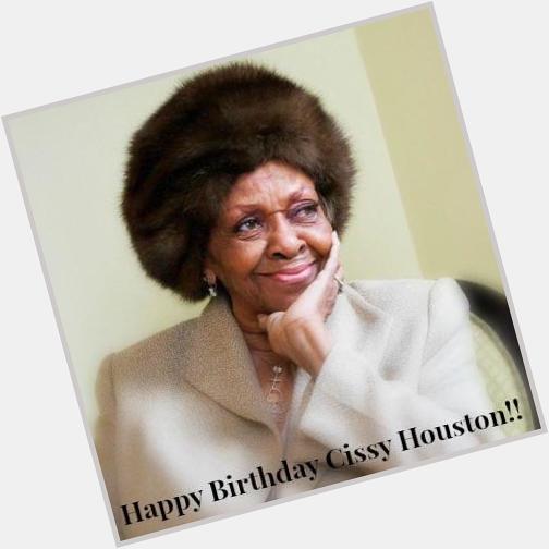 Happy Birthday Cissy Houston! 