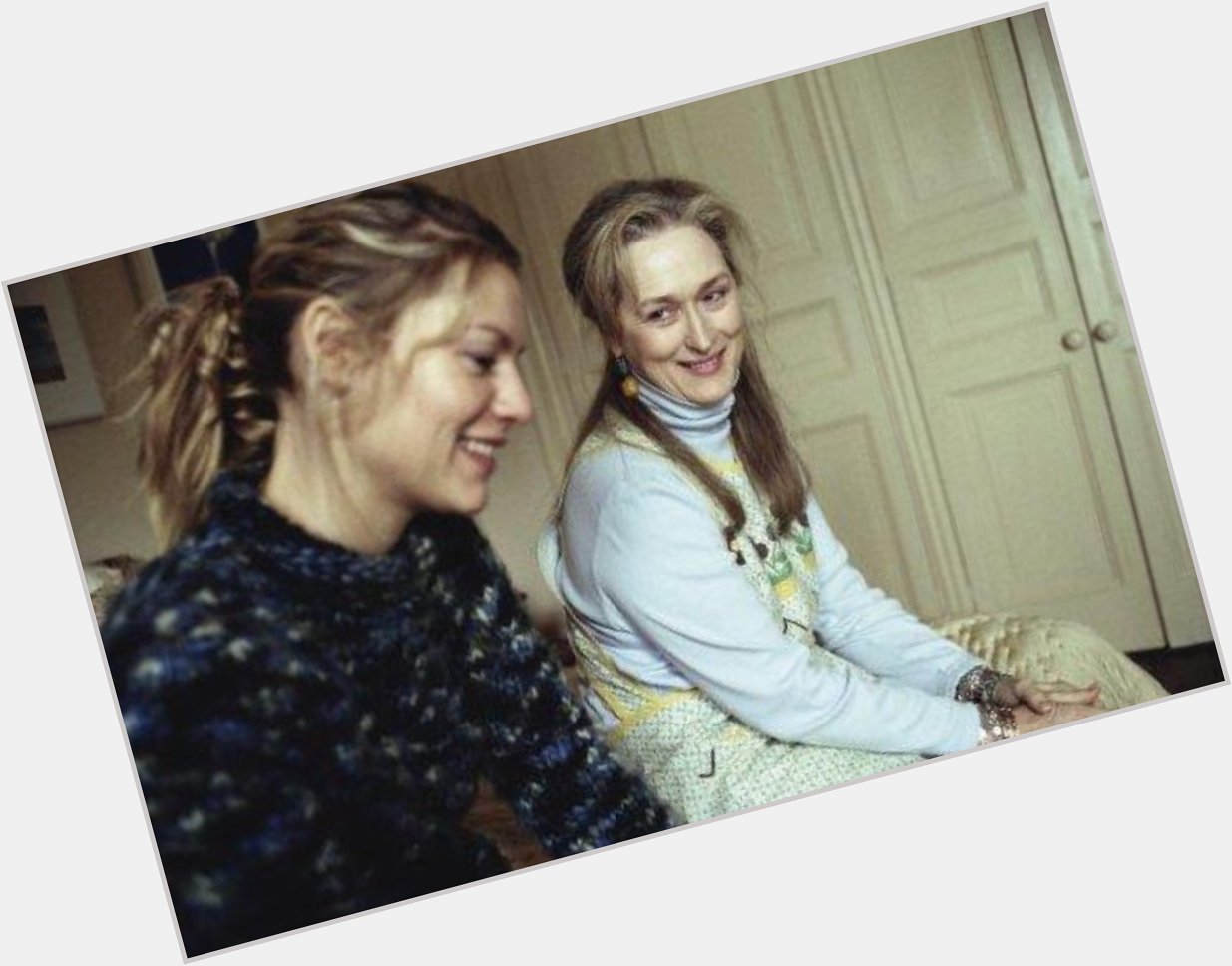 Happy birthday to Meryl\s on-screen daughter in Claire Danes!    