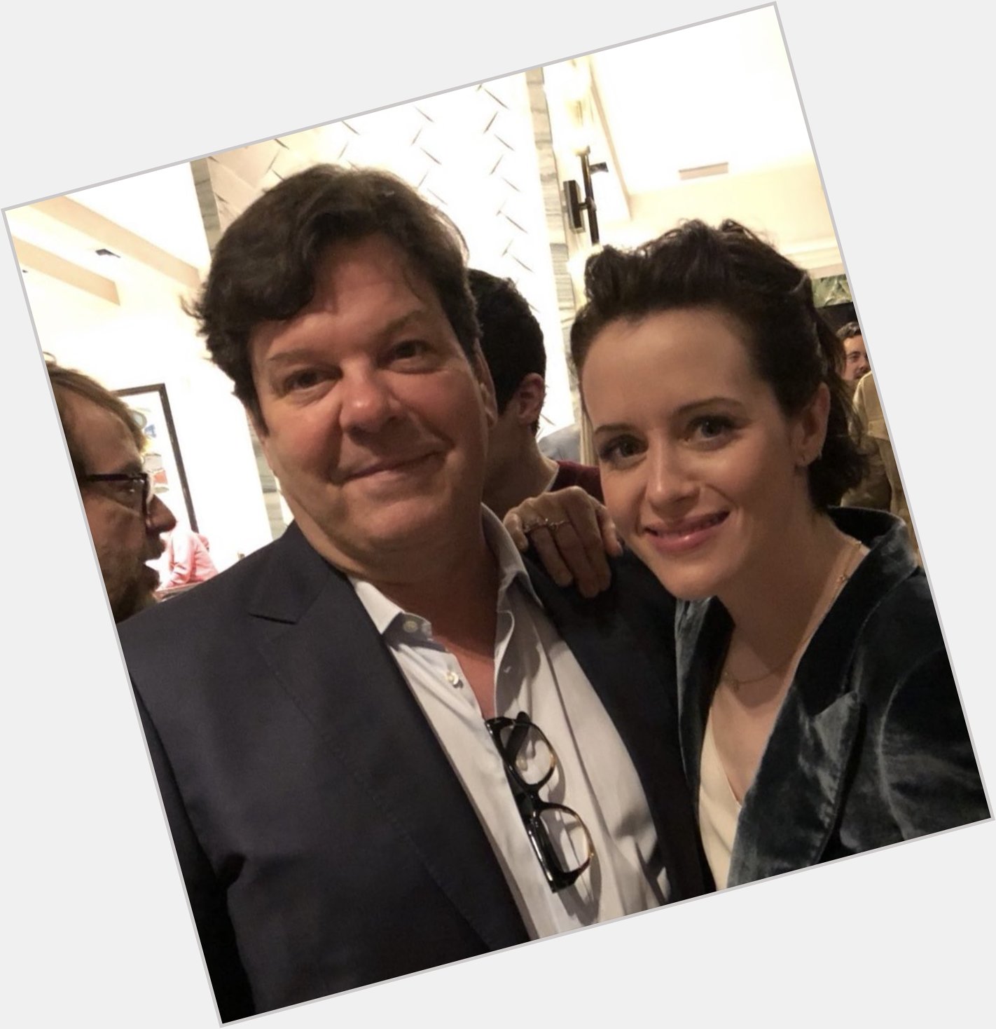 Happy Birthday Claire Foy.   One of the kindest people I ve ever known. She left a profound impact on me.   