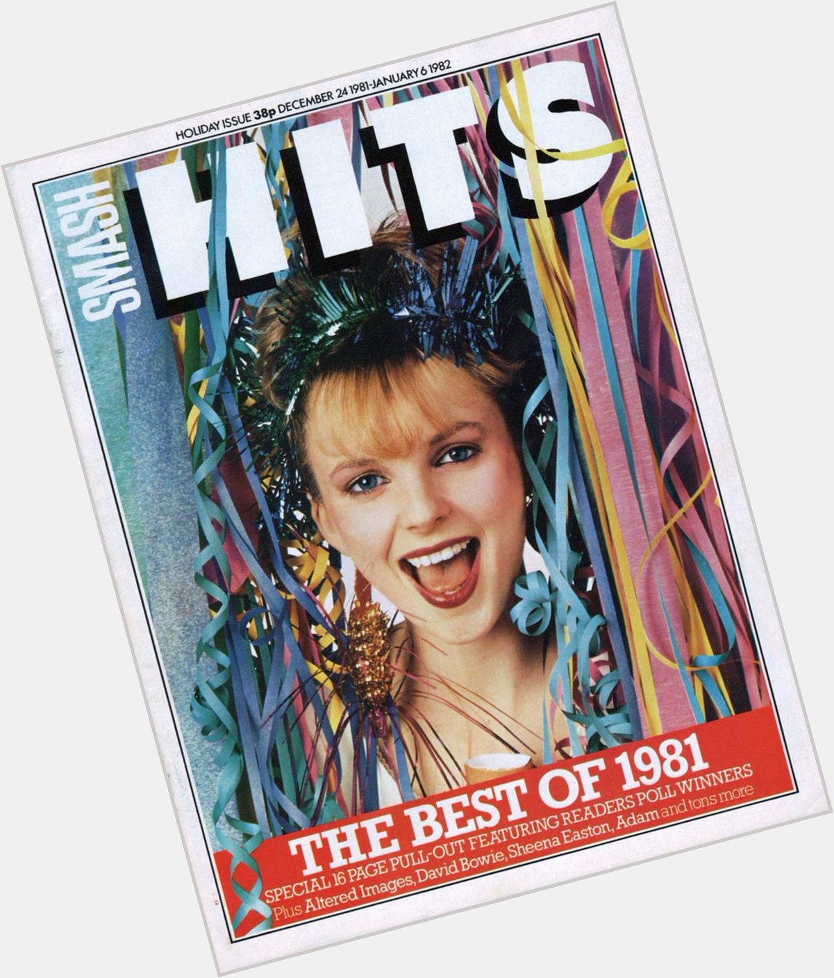 And happy, happy birthday to Clare Grogan, born today in 1962! 