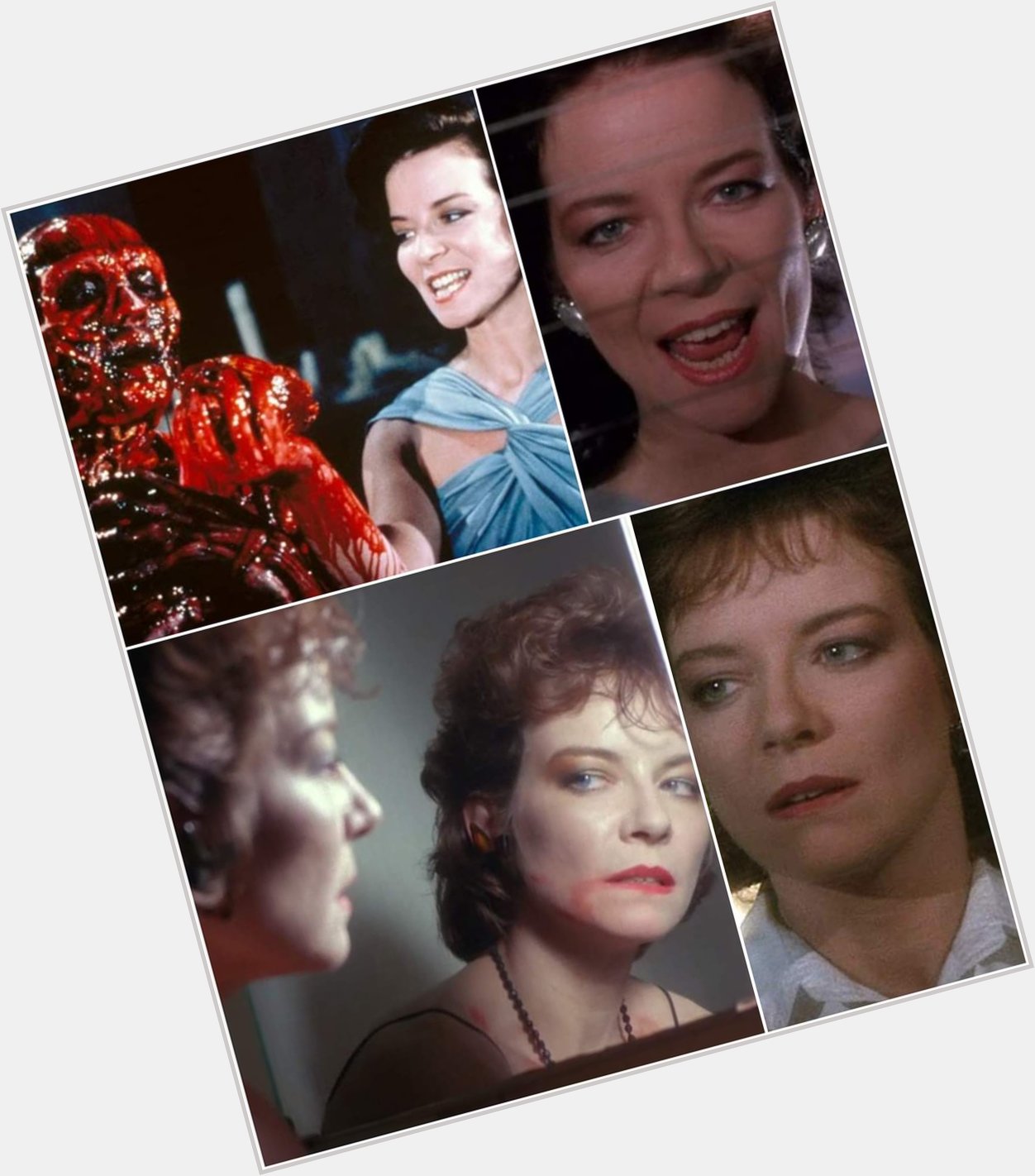 Happy (belated) 66th birthday to Clare Higgins!

(Pic collage by Art of Horror) 