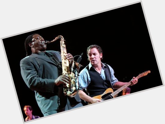 Happy birthday Clarence Clemons of the E Street Band 