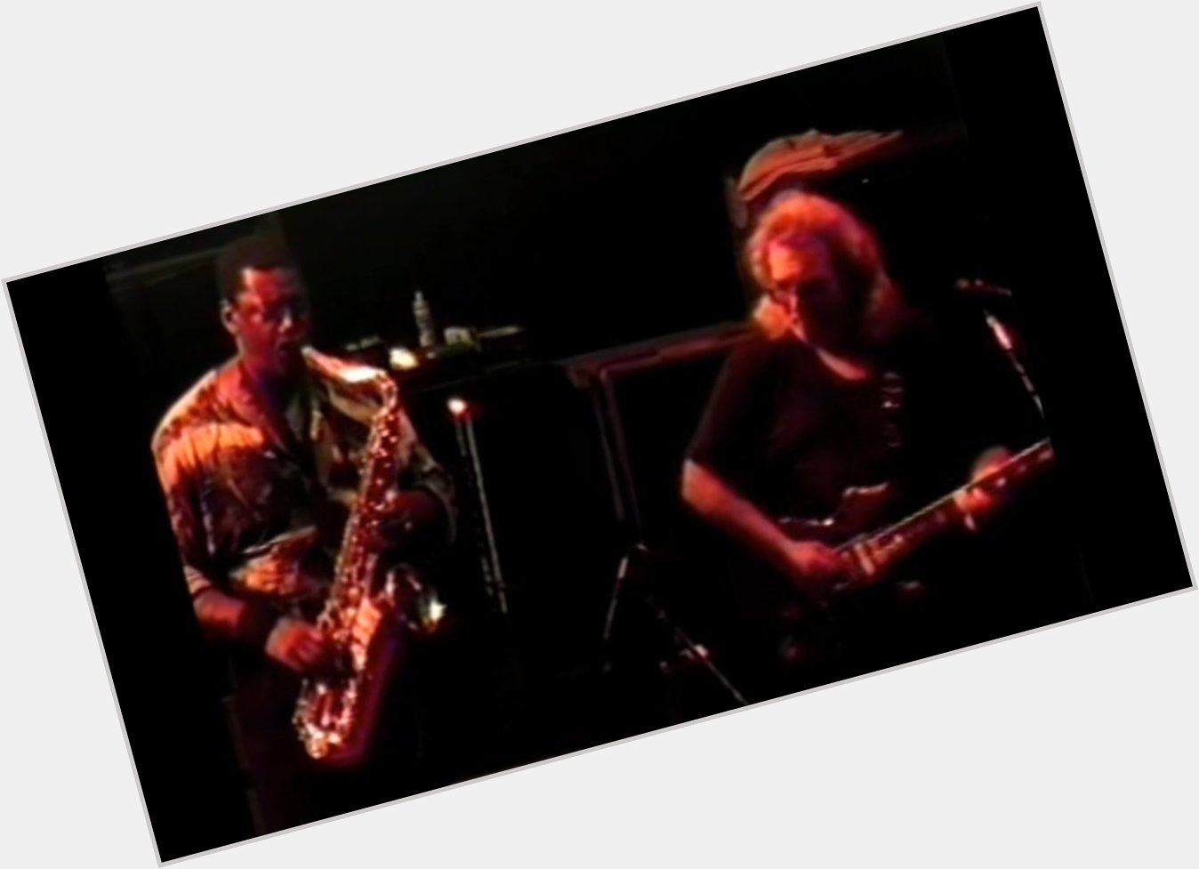 Happy Birthday Clarence Clemons: The Big Man Guests With Jerry Garcia Band In Mansfield  