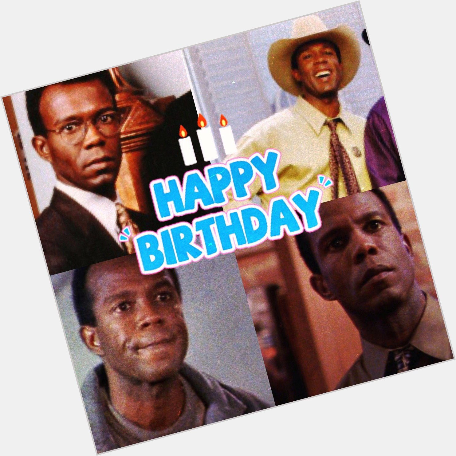 Big HAPPY BIRTHDAY wishes to the one and only Clarence Gilyard Jr!!  