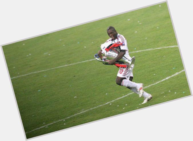 Happy birthday Clarence Seedorf. The only man to win the Champions League with 3 clubs - Ajax, R. Madrid & AC Milan. 