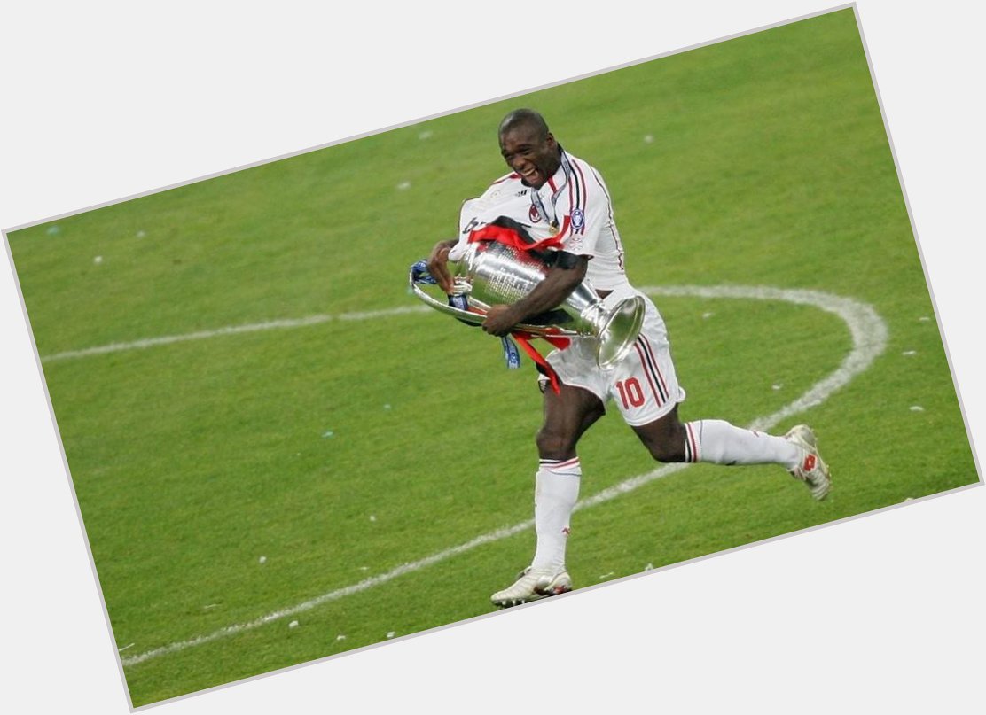 Happy birthday to one of the most underrated football player i ve ever known , i love you Clarence Seedorf  