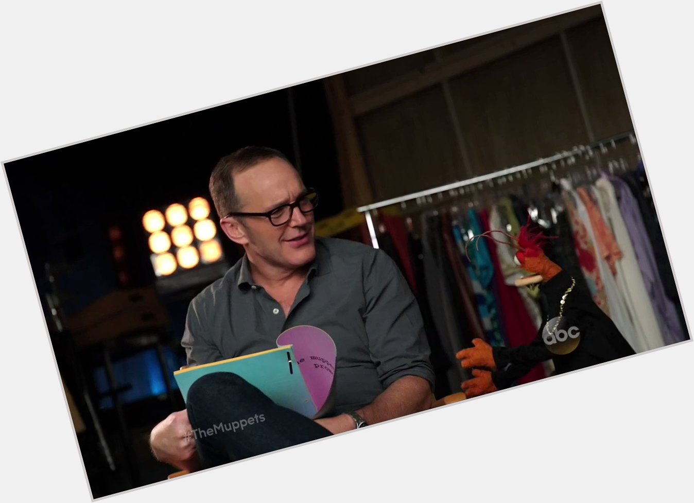 Happy Birthday, Clark Gregg! Throwback to 7 years ago for a couple promos he did with The Muppets. 