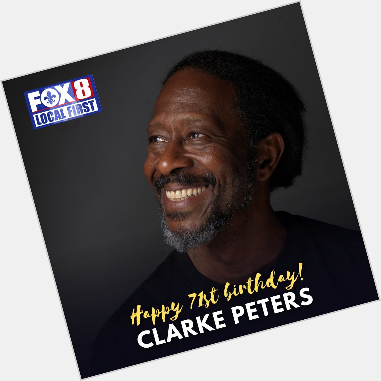 FOX8NOLA: Happy birthday to actor Clarke Peters! The former co-star of \Treme\ and \The Wire\ turned 71 on Monday! 