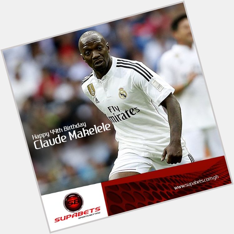 Happy 44th Birthday to former France, Chelsea and Real Madrid legend. Claude Makelele. 
