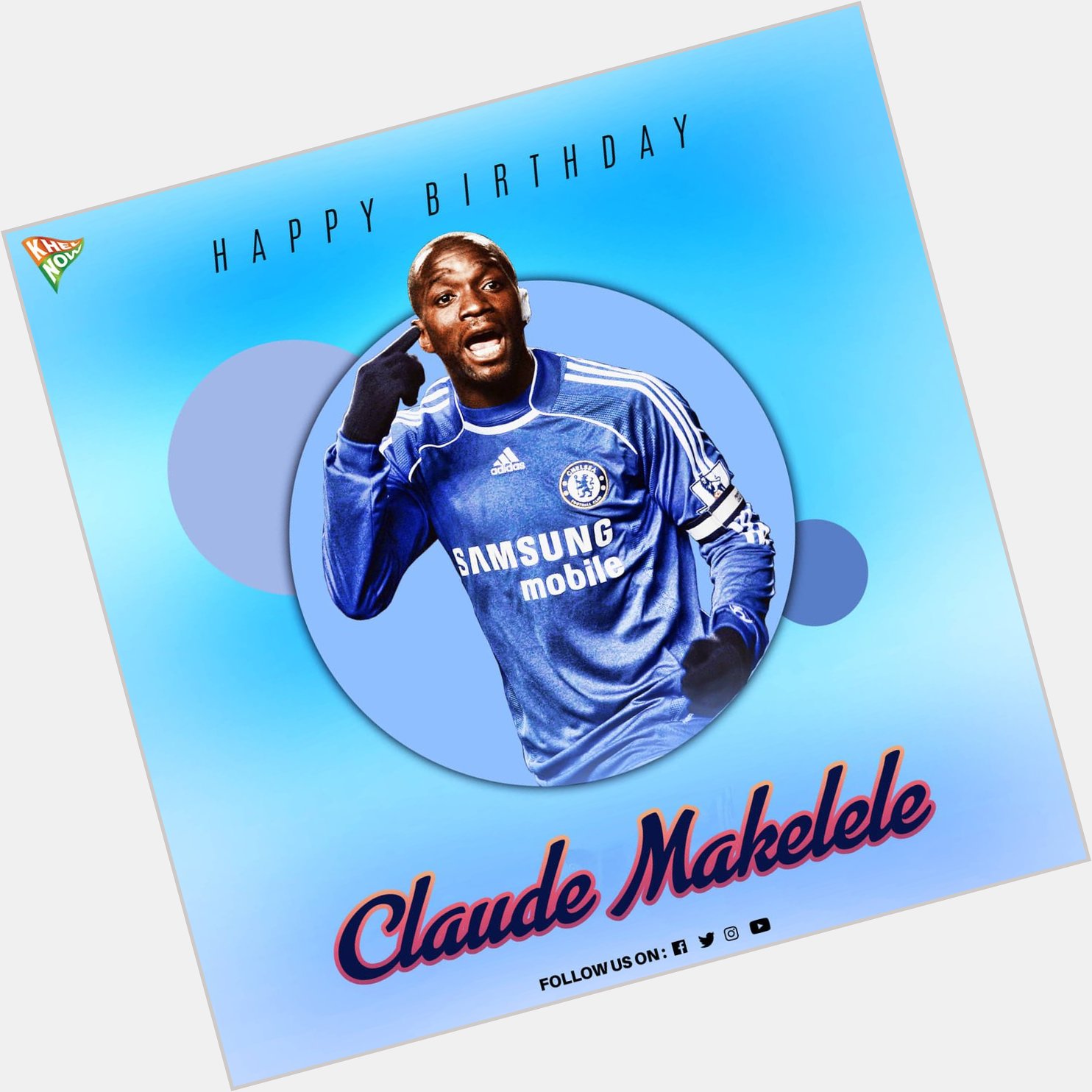 Happy Birthday Claude Makélélé - the man who redefined the defensive midfield role.4 7    