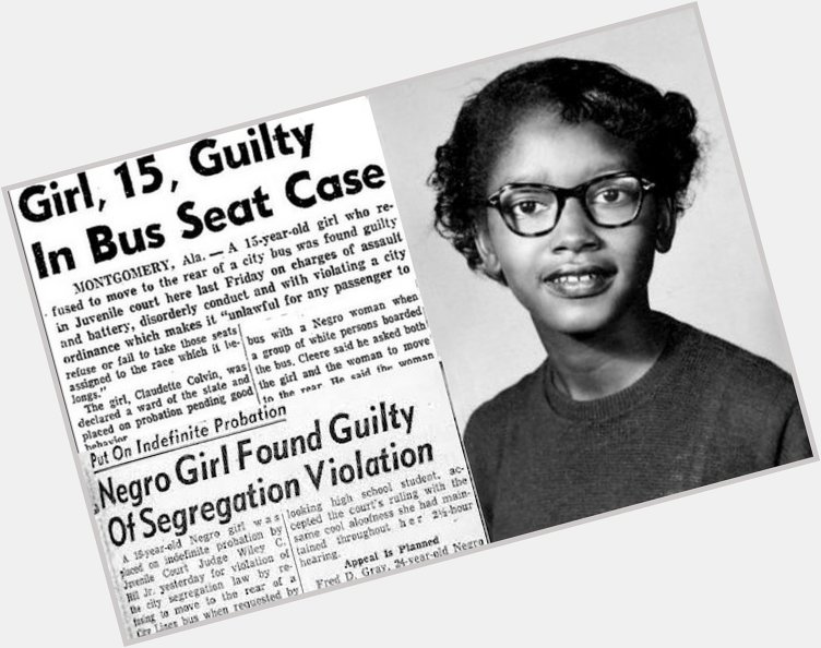 Happy Birthday to Claudette Colvin, who turns 78 today! 