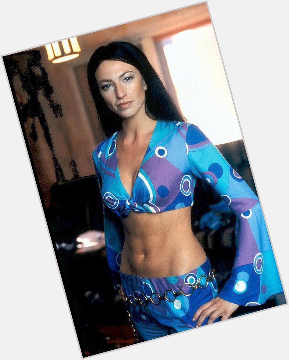 Happy birthday to Claudia Black\s toned abs which I would still lick for a week 
