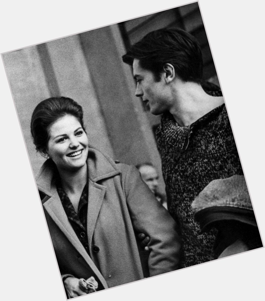 Happy birthday Claudia Cardinale! On the set of \Rocco and his brothers\ with Alain Delon, 1960. 