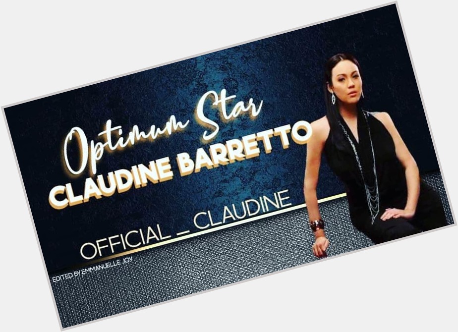 Happy Birthday Optimum Star Ms. Claudine Barretto  