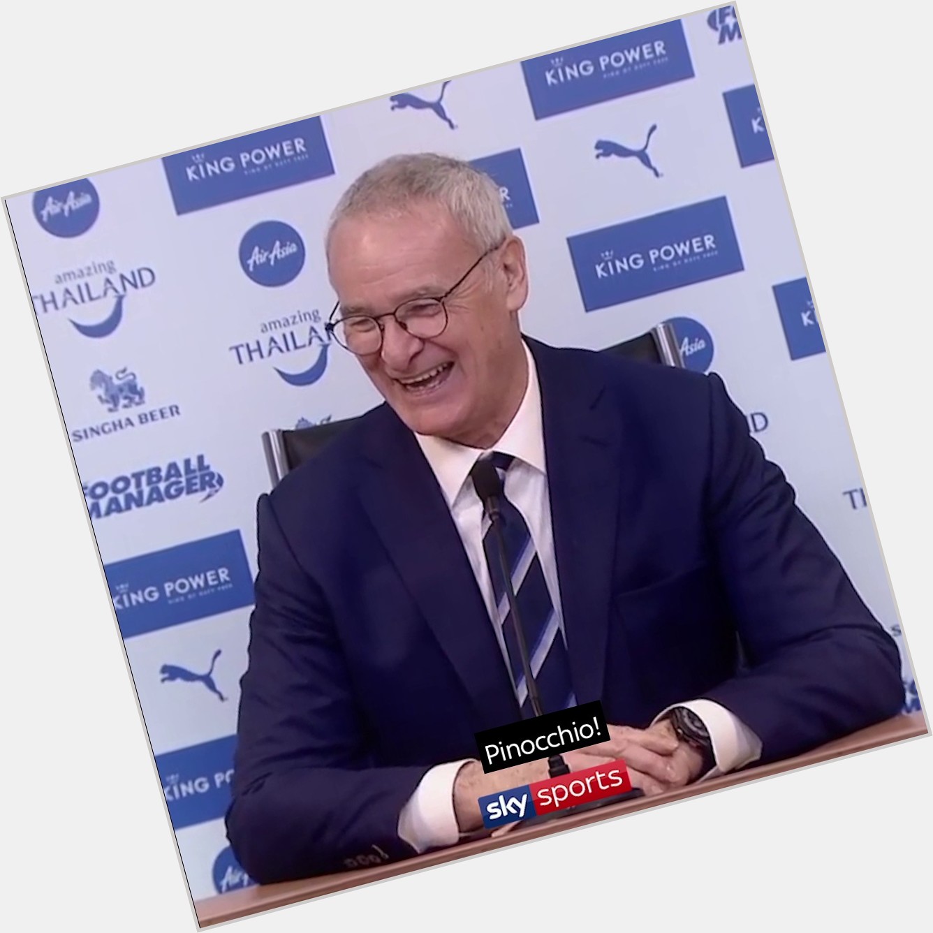 Happy 69th birthday to Claudio Ranieri you can\t help but miss his press conferences, can you?

