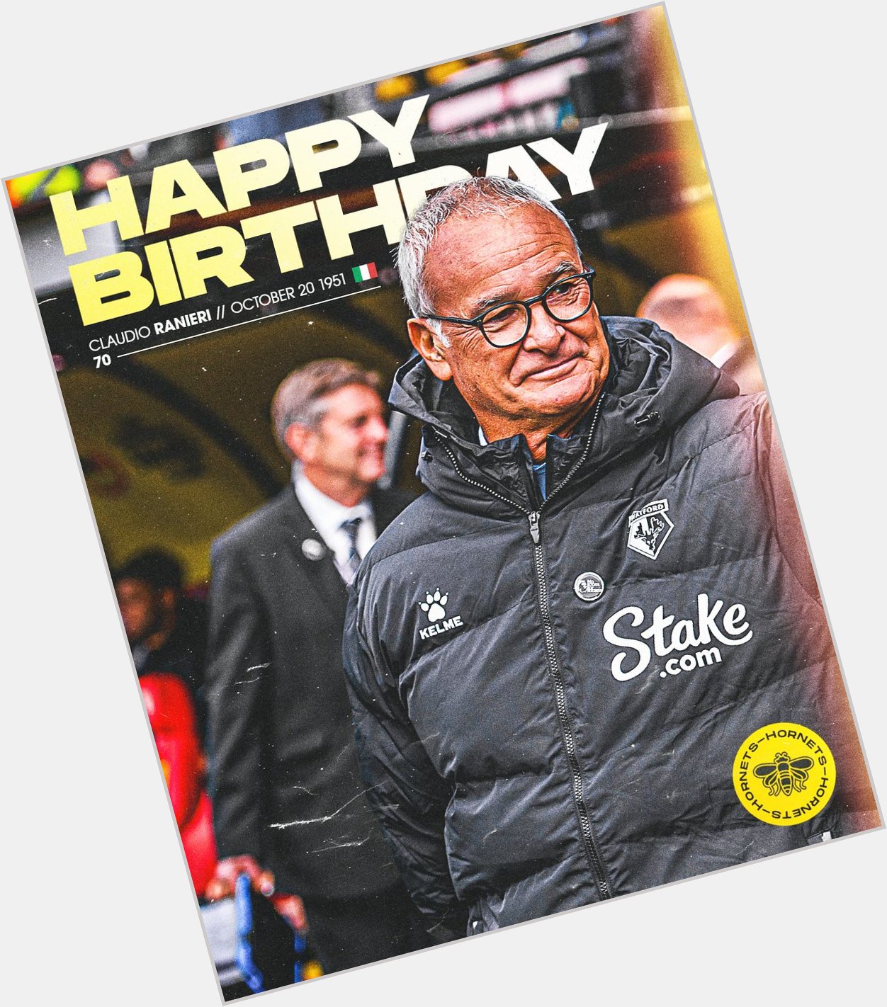 Happy Birthday, Claudio Ranieri Our Head Coach turns 70 years old today! 