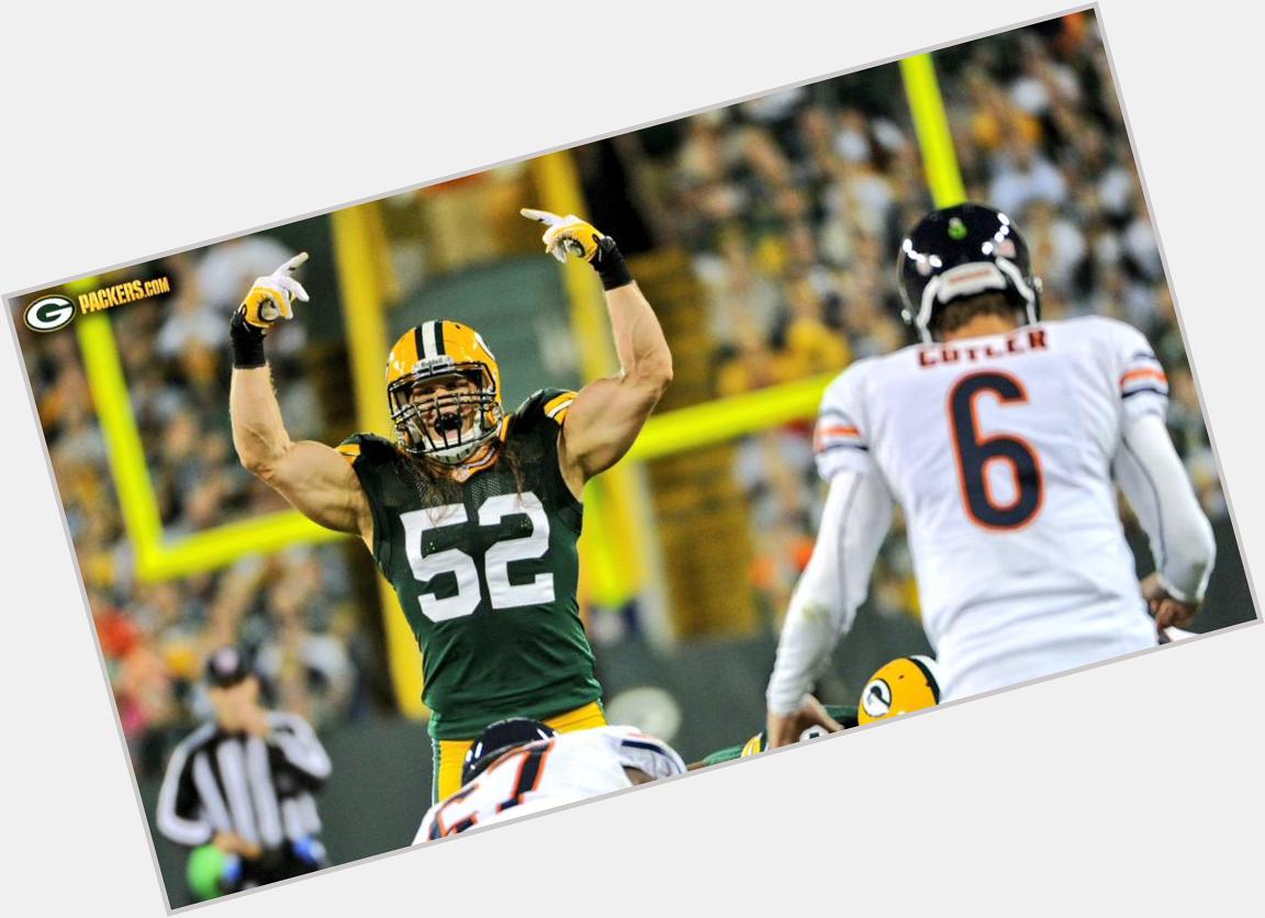 Happy Birthday to the best LB in the NFL Clay Matthews. 