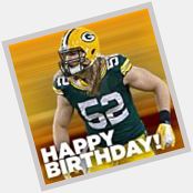 Happy Birthday to Green Bay Packers LB Clay Matthews III! 