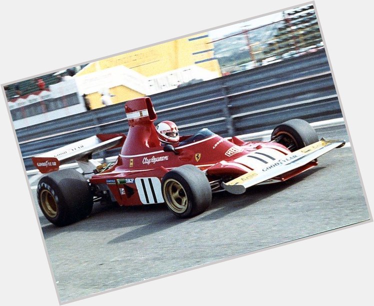 Happy Birthday to the late Clay Regazzoni 