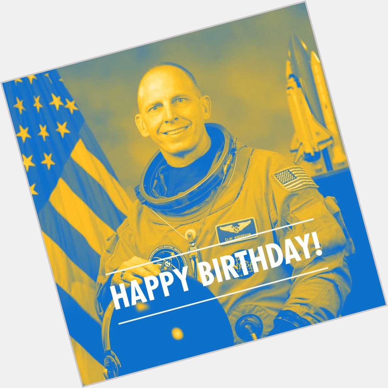 Happy birthday to our very own Nebraska astronaut, Clayton Anderson! 