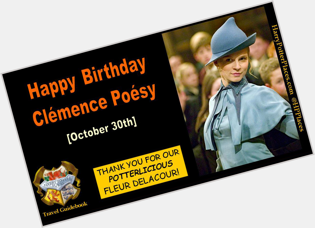 Happy Birthday to Clémence Poésy! 