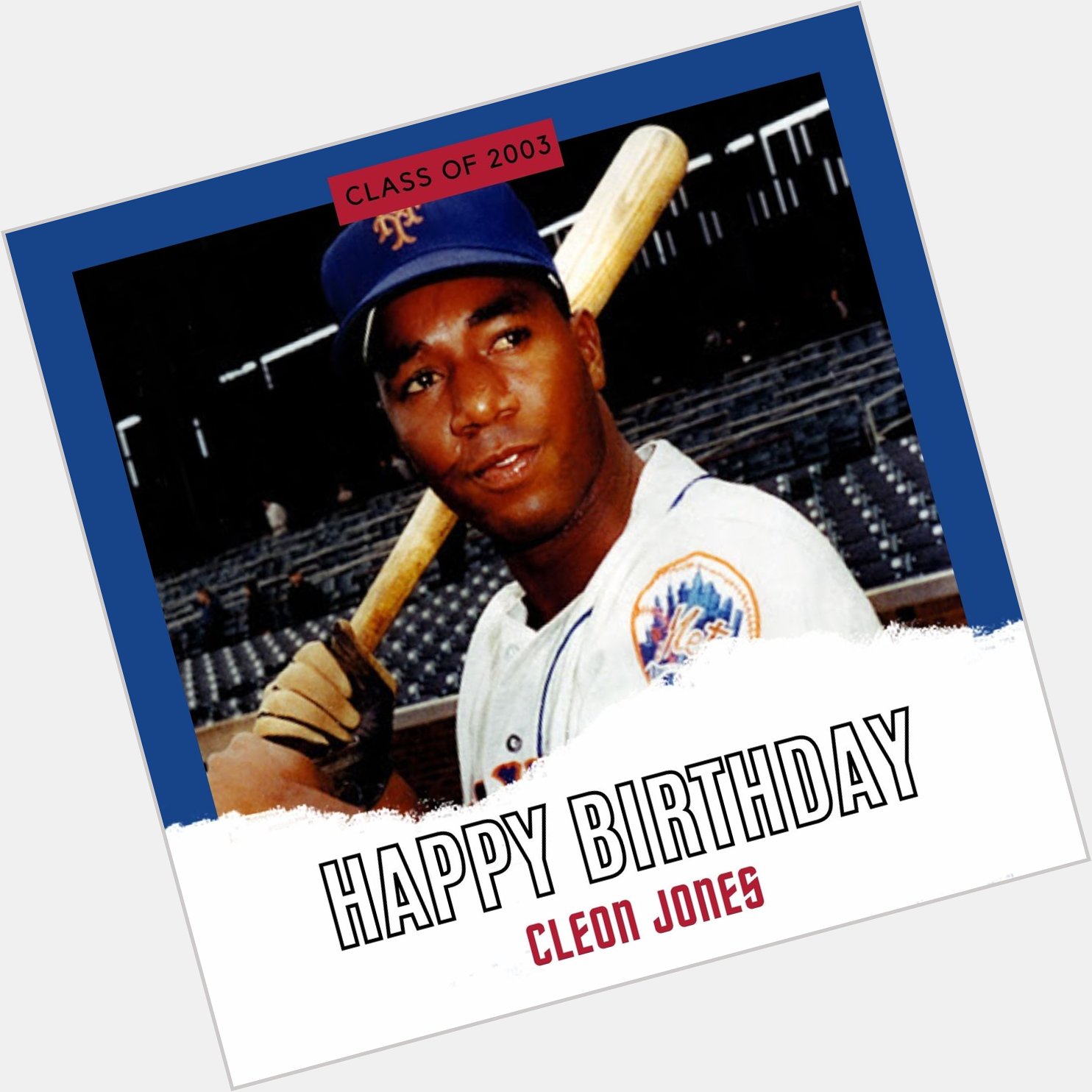 Happy Birthday to Miracle Mets player, Cleon Jones!    