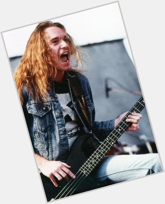 Happy birthday to Mr. Cliff Burton of Metallica. What a bass player. 