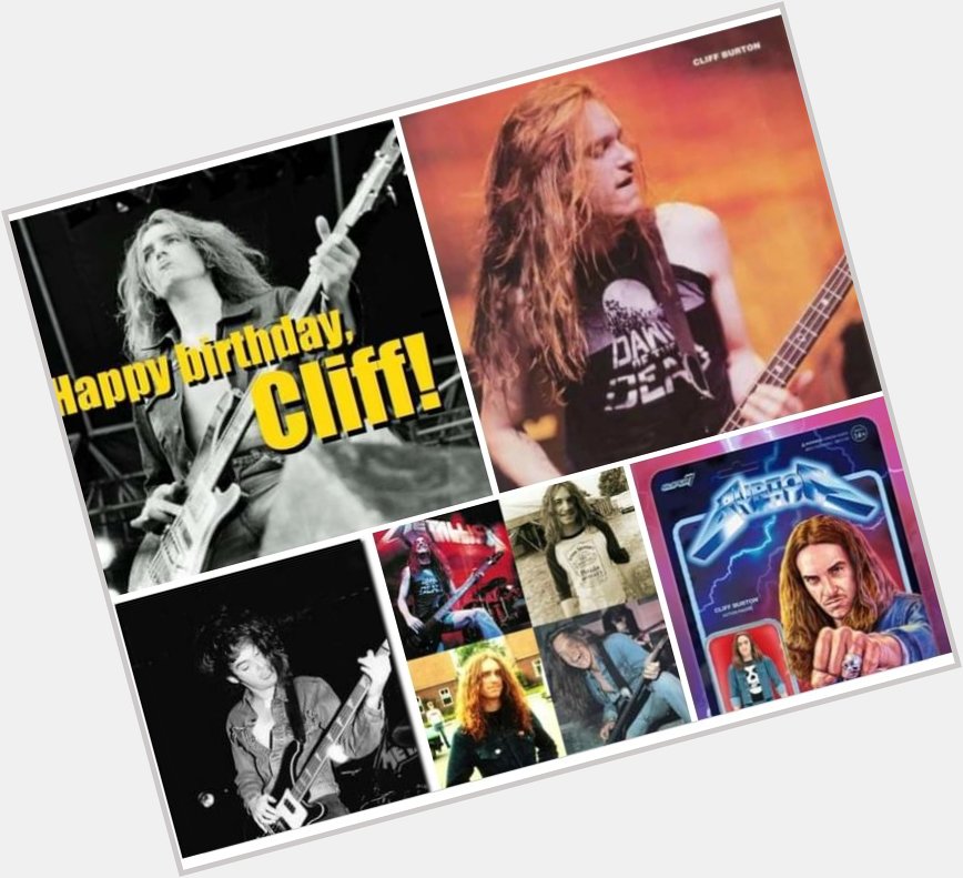 Happy Birthday to the late, great Cliff Burton! \\M/ (2/10/62) 