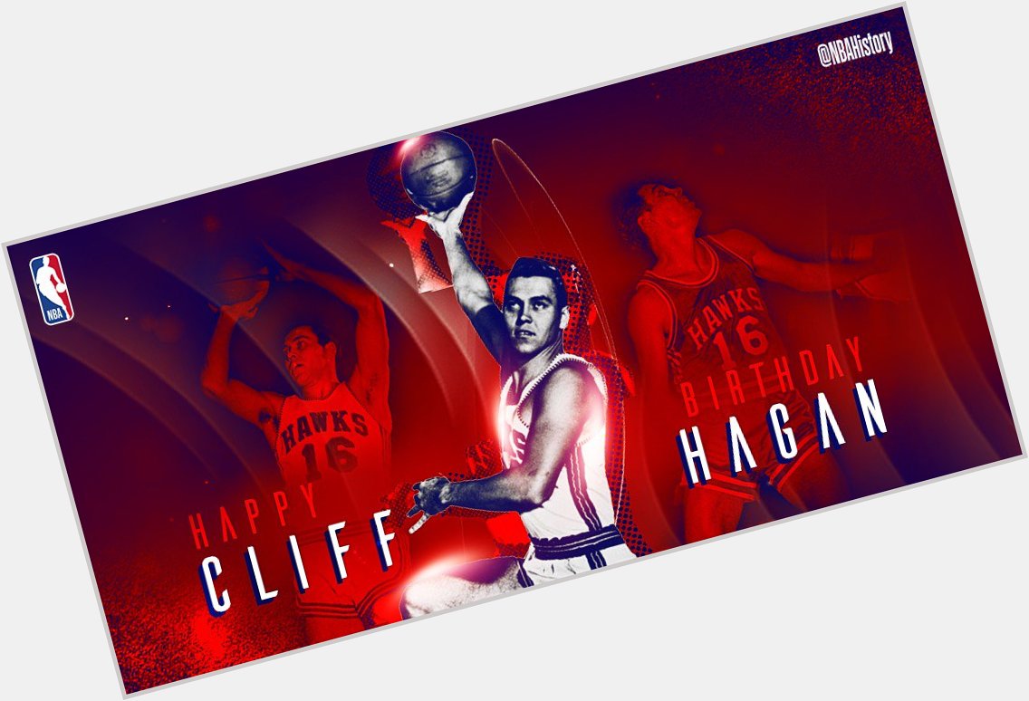 Happy 86th Birthday to 5x All-Star and Hall of Famer, Cliff Hagan! 