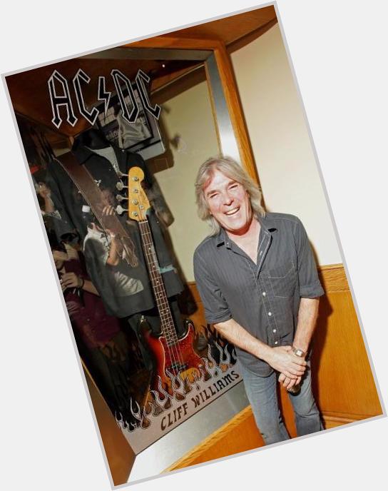 Happy Birthday to bass player Cliff Williams 