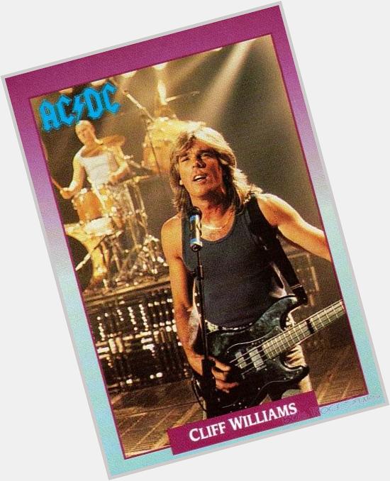 Happy Birthday Cliff Williams!!  