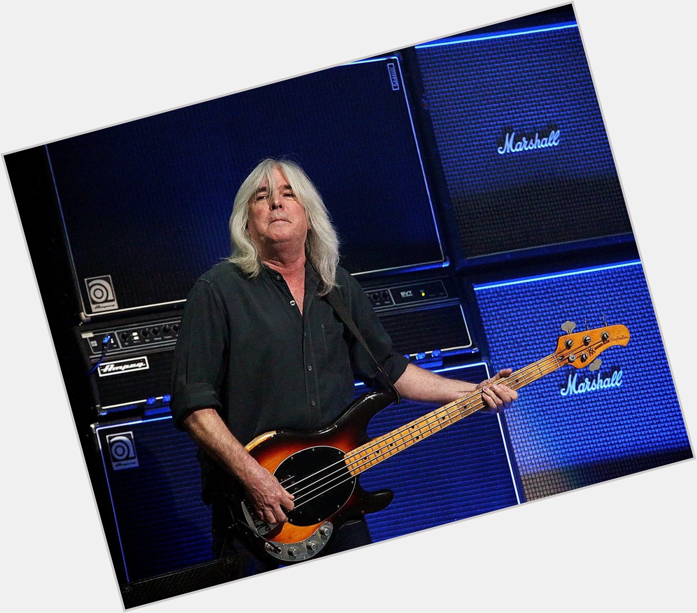 Happy Birthday Cliff Williams bassist of the Rock band AC  DC       