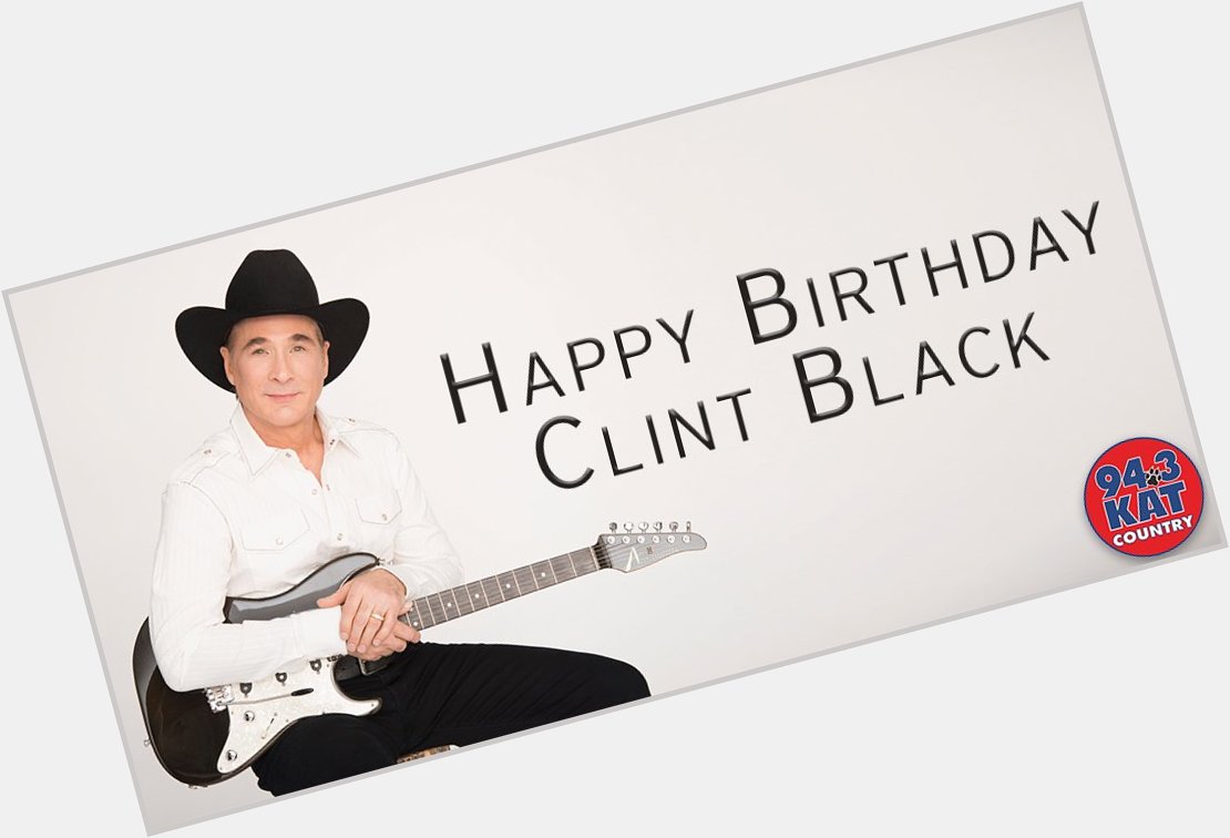 Happy Birthday to Clint Black! He turns 57 today.
What\s your favorite Clint Black song? 