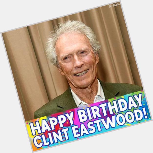The good, the bad, and the birthday. Happy 87th birthday to Hollywood icon Clint Eastwood! 