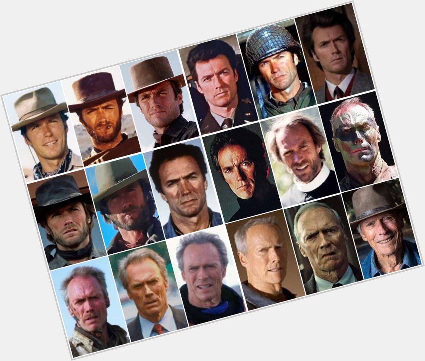 Happy 93rd birthday to Clint Eastwood.   
