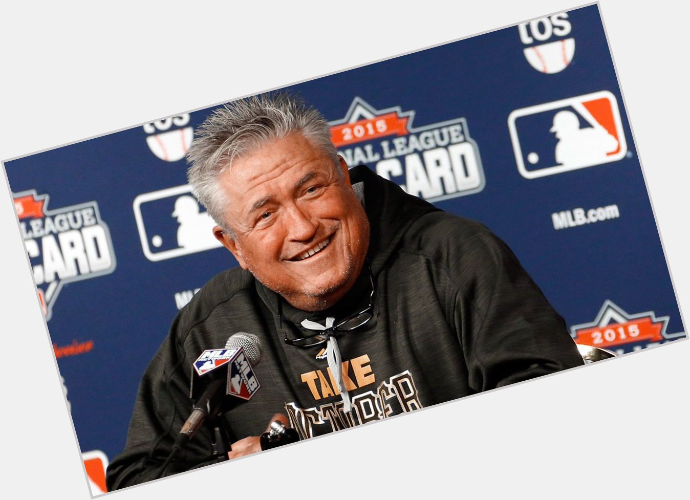 Happy 60th birthday to manager and one of the nicest guys around, Clint Hurdle! Have an awesome day, Clint! 