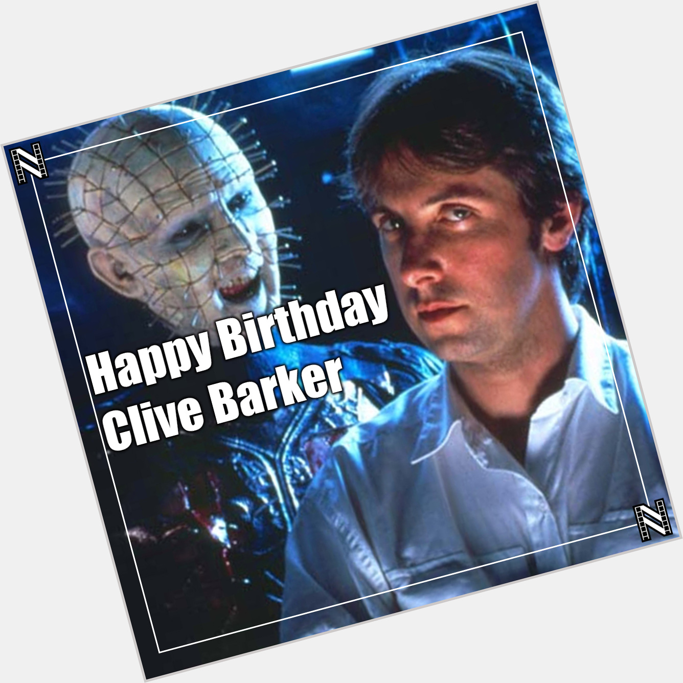 Born on this day Oct 5th - Happy birthday to Clive Barker! 