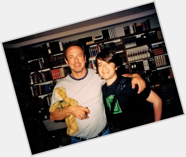 Happy birthday to my artfather, Clive Barker. You changed my life. Taken 2001. 