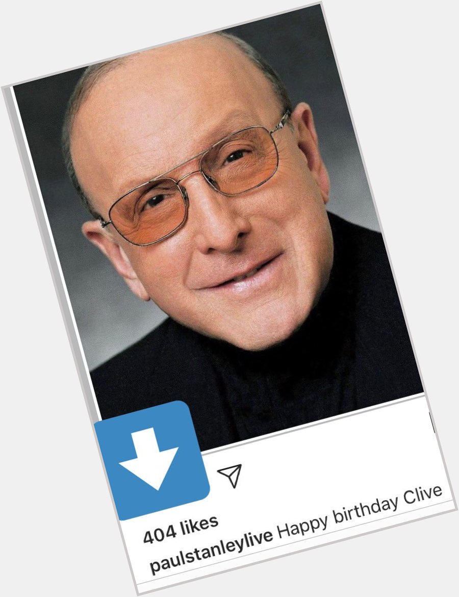 404 people \"liked\" Paul Stanley wishing Clive Davis a happy bday. 404 people said, \"Awe, so sweet.\" - tap - \"Liked!\" 