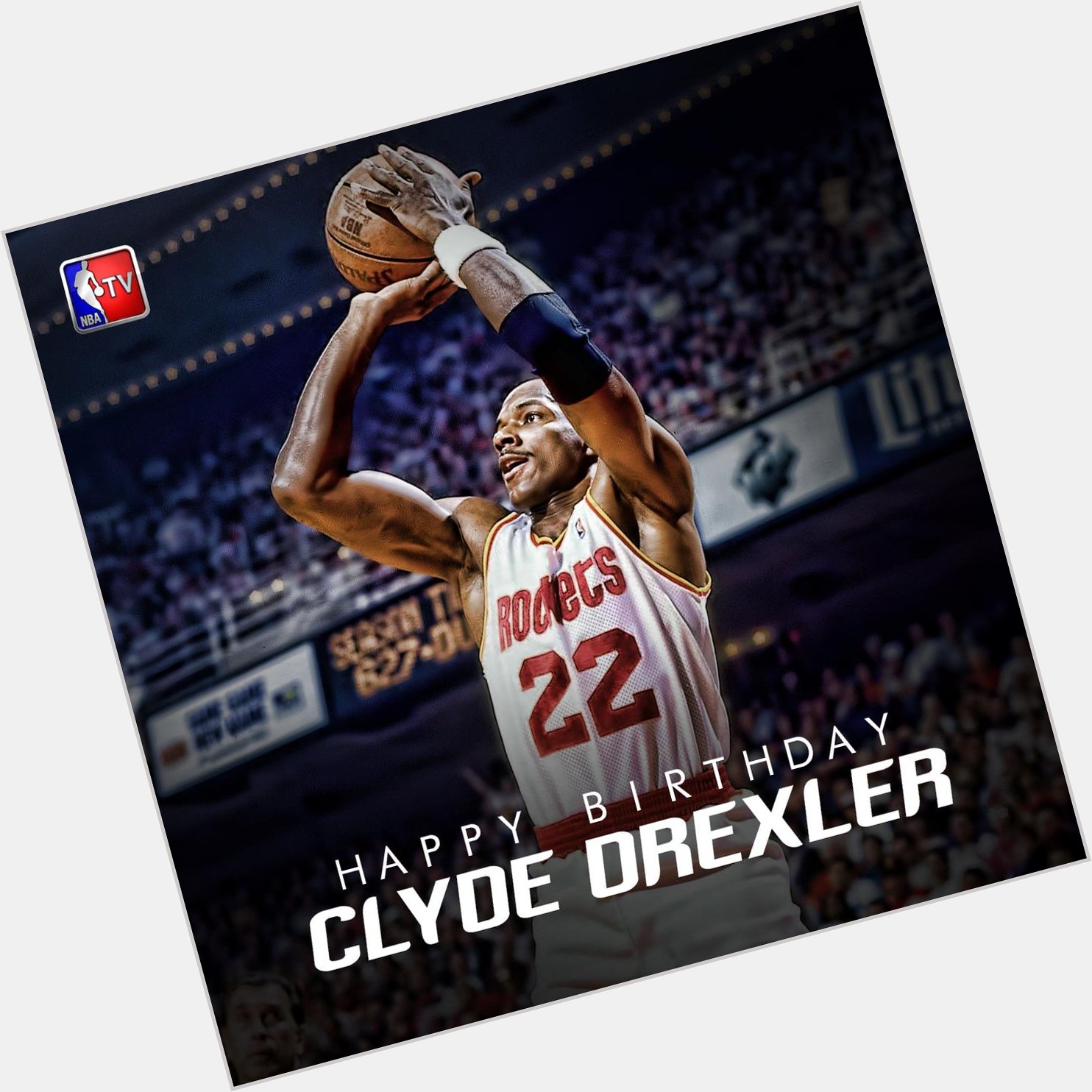 Happy Birthday to 10-time All-Star Clyde Drexler! 