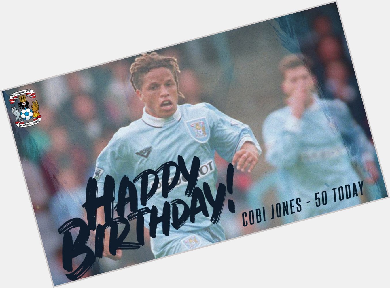  : Happy Birthday to former Sky Blues winger Cobi Jones, who\s 50 today!

(25 games, 2 goals - 1994-95) 