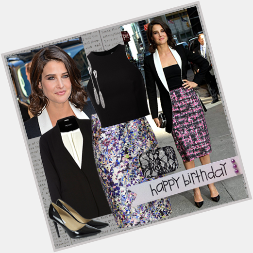 Wishing the ever so stunning Cobie Smulders aka Robin a very Happy Birthday! 