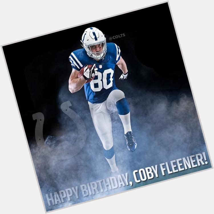 Happy Birthday Coby Fleener!!  Happy Birthday 