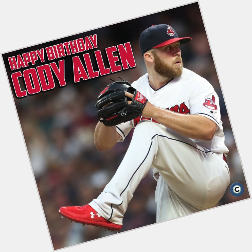 Wish Indians closer Cody Allen a happy 30th birthday! 
Photo: Chuck Crow, The Plain Dealer. 