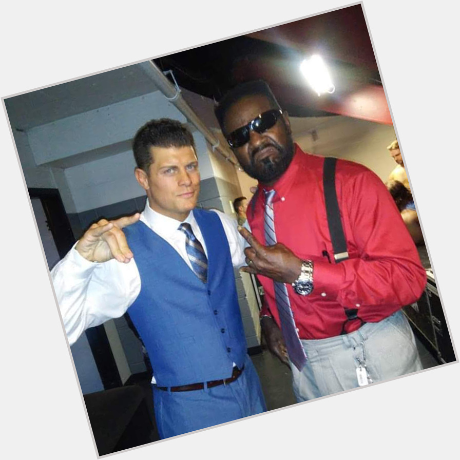 HAPPY BIRTHDAY CODY RHODES FROM \"TOTAL PROTECTION  AND MY YOU HAVE MANY MORE. 